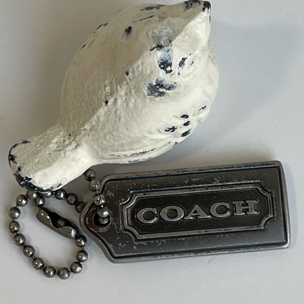 COACH Fob Bag Charm Keychain Hang Tag